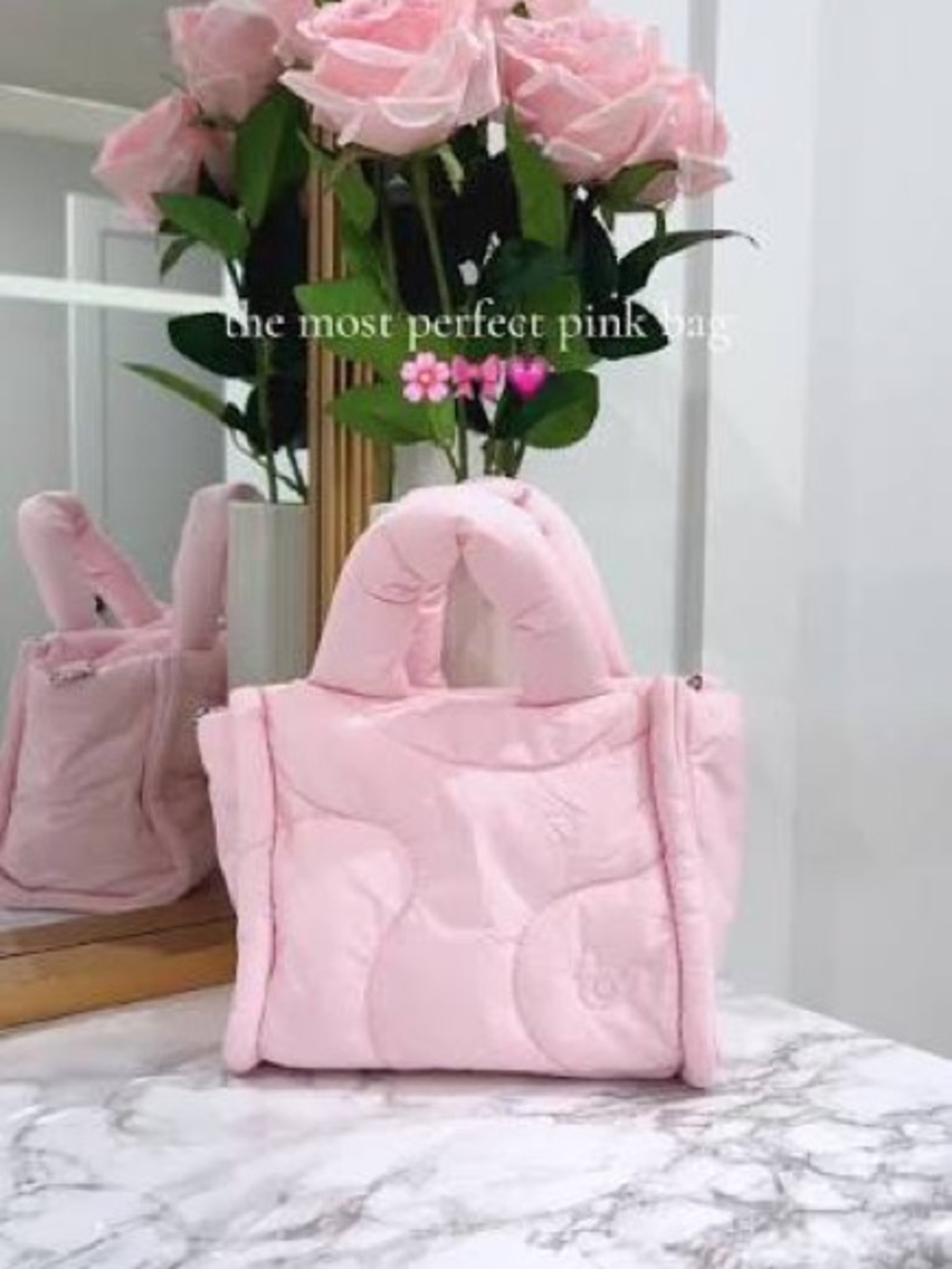 NWT Set of two Thirty Years “The mini drift tote” in Blush and Pink color - Picture 10 of 10